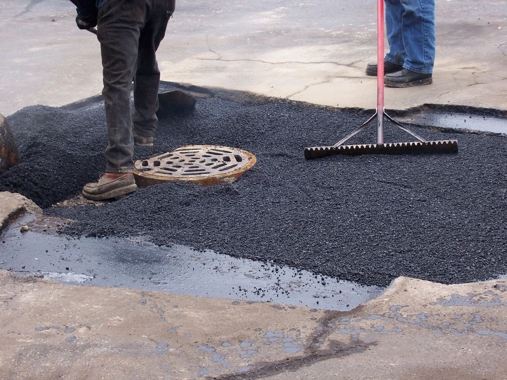 Armored Asphalt paving project in Michigan