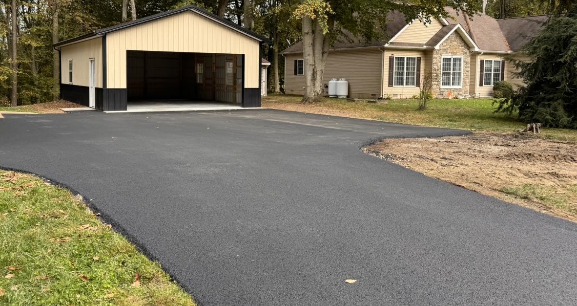 Armored Asphalt paving project in Michigan