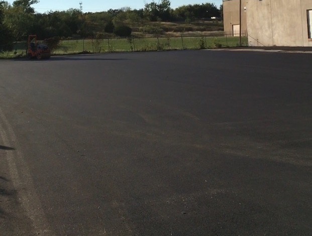 Armored Asphalt paving project in Michigan