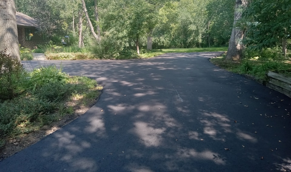 Armored Asphalt paving project in Michigan